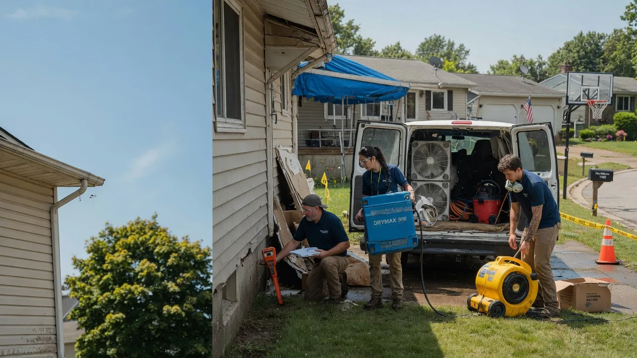 Ceiling Leak Cleanup in Standish, MI near me